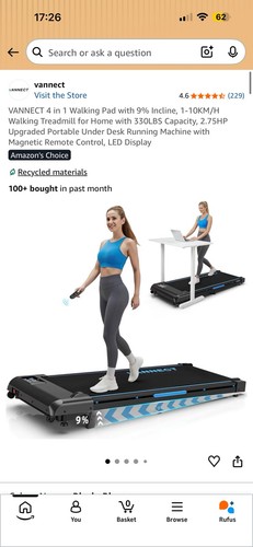 Walking pad with 5 - in,