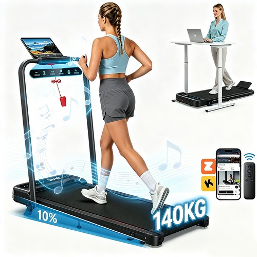 Walking pad with - 10%, incline