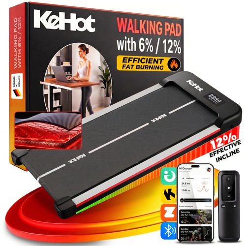 Walking pad incline - walking, 12%
