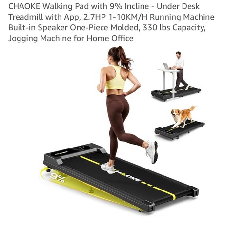 Walking pad treadmill for home - walking,