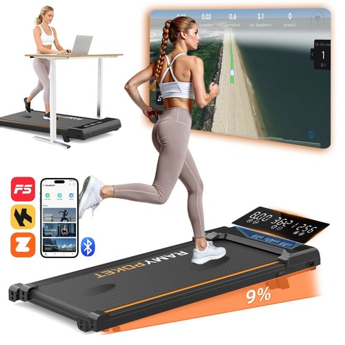 Walking pad with incline under - pad,