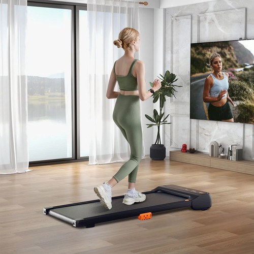 Under desk treadmill - under, walking