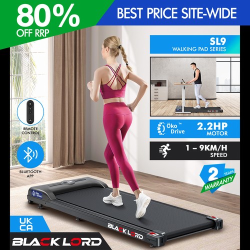 Black lord treadmill in1 - black, 3-in1