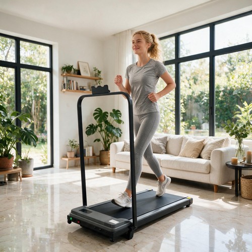 Walking pad treadmill with - pad,